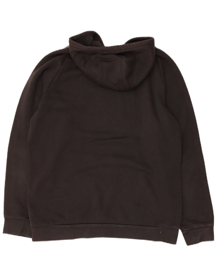 Adidas Herren Kapuzenpullover Mittelschwarz Baumwolle