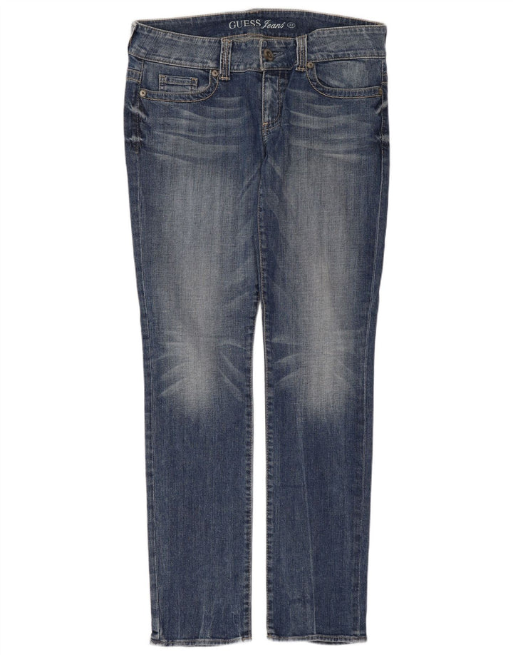 Guess Herren Stretch Slim Jeans W33 L32 Blaue Baumwolle