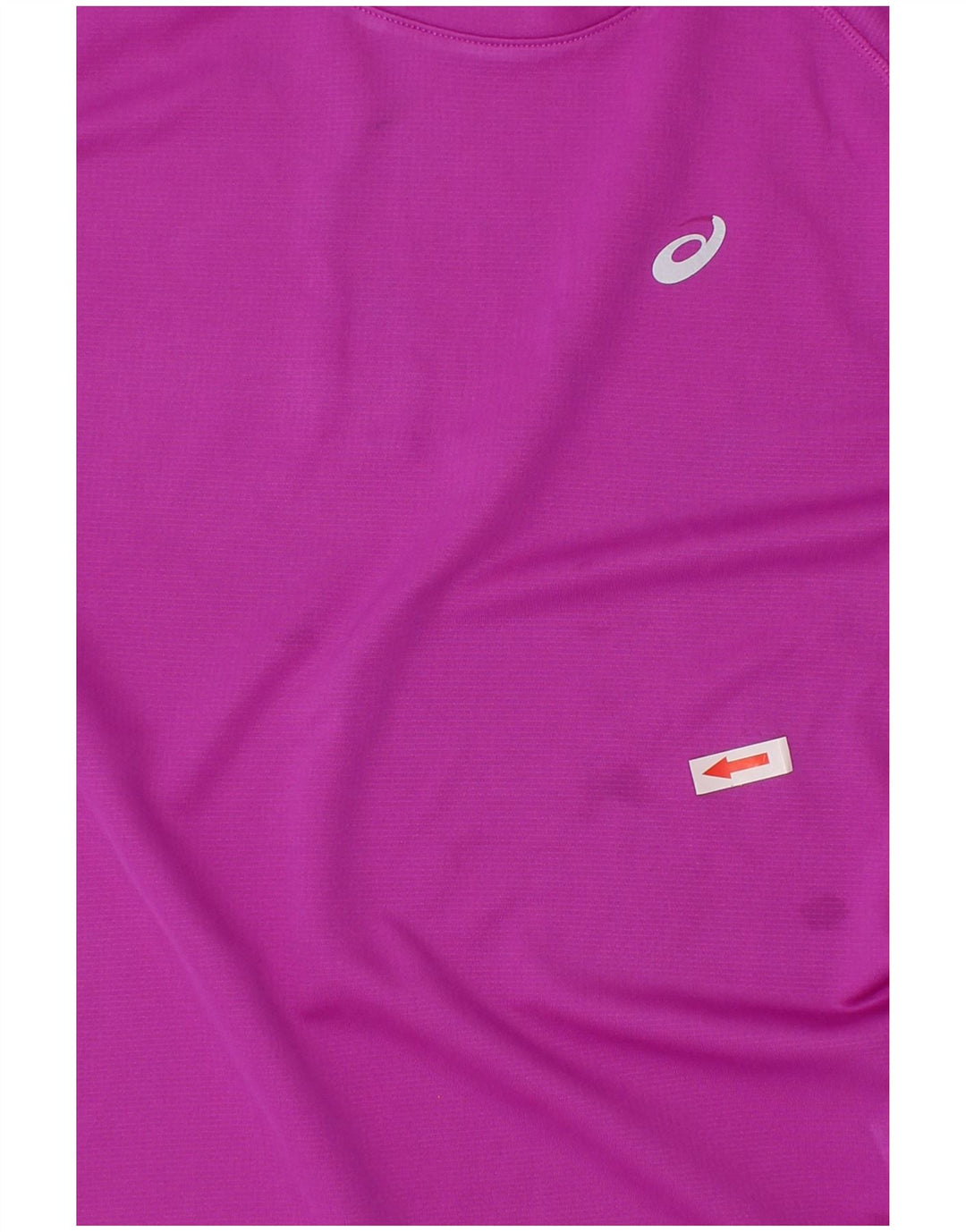 Asics T-Shirt für Jungen, 10–11 Jahre, klein, lila gestreift, Polyester