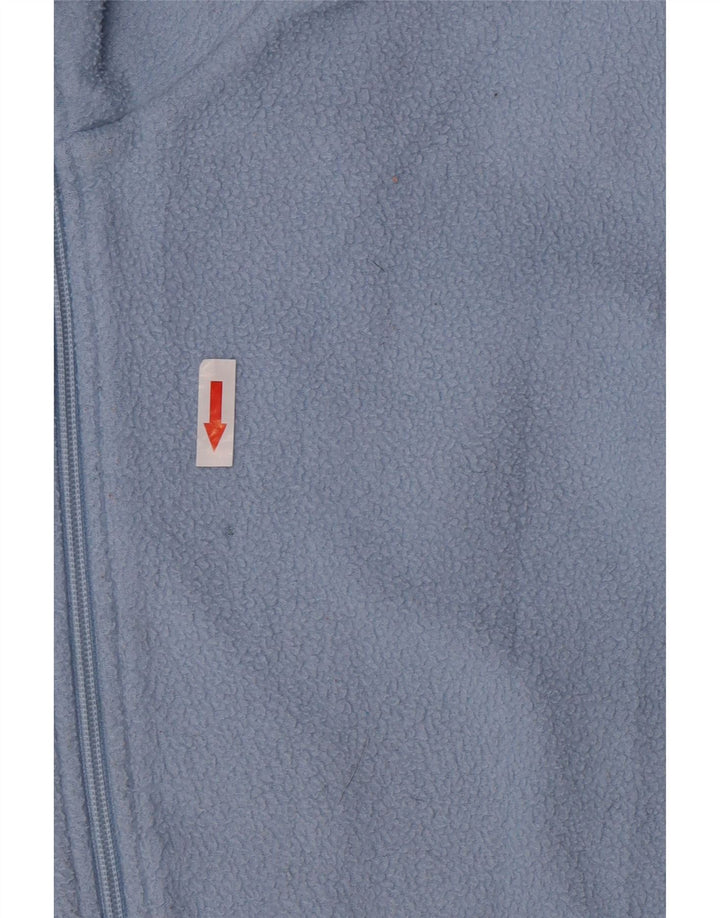 Kappa Fleecejacke für Mädchen, 9–10 Jahre, groß, blau, Polyester