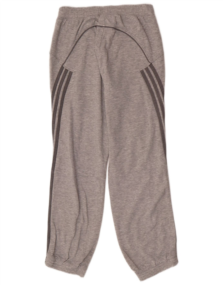 Adidas Herren-Trainingshose, Jogginghose, Größe S, Grau, Baumwolle