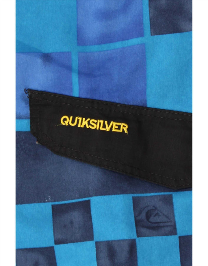 Quiksilver Herren Badeshorts Mittelblau Geometrisch