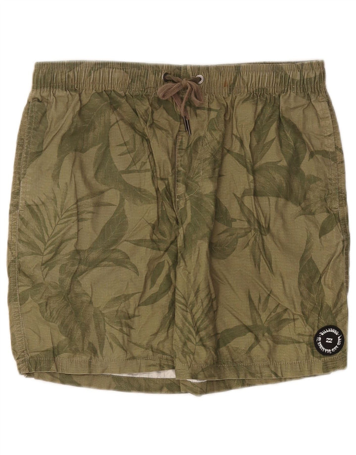 Billabong Herren Sportshorts Medium Khaki Floral