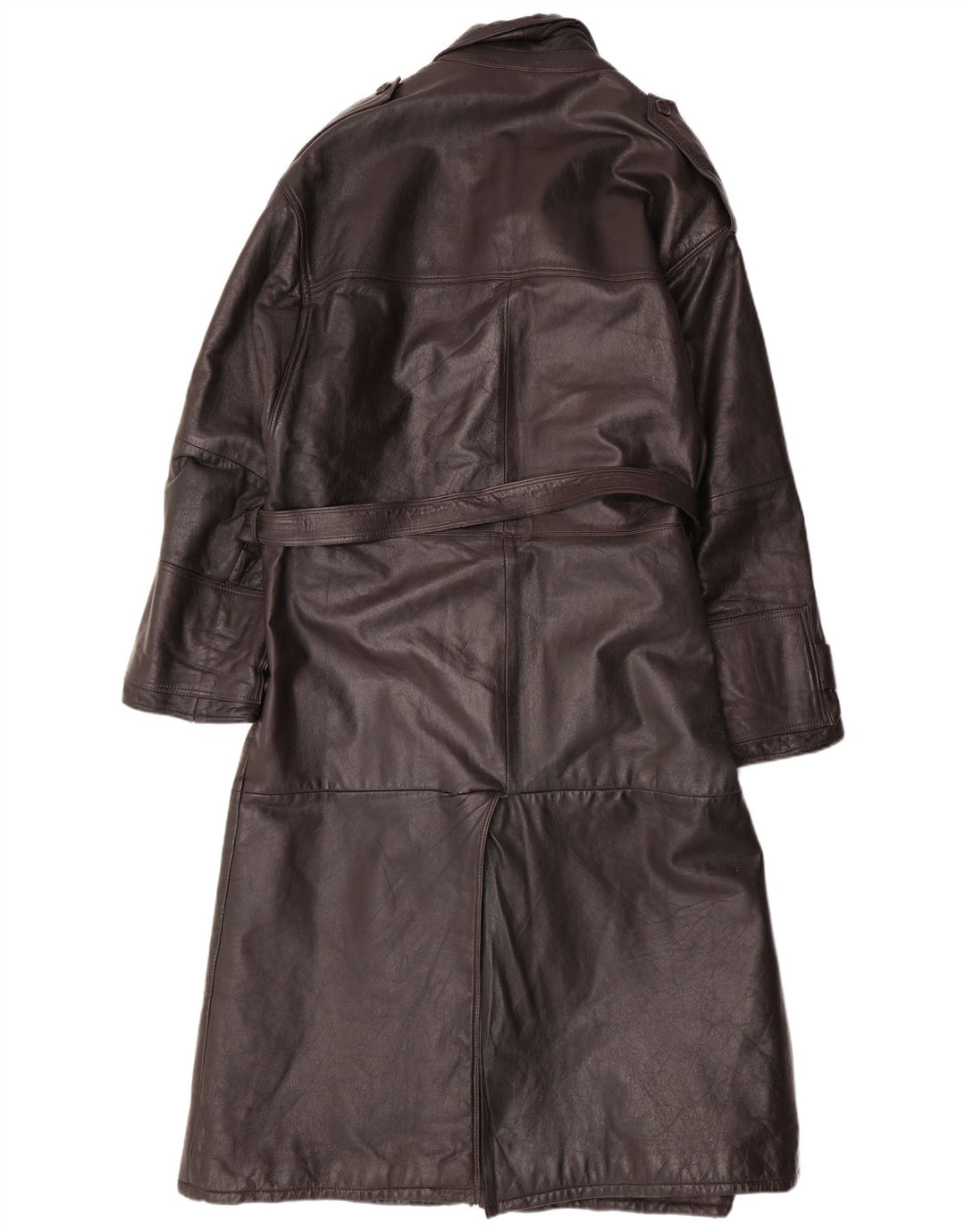 MAX MOSER Herren Ledermantel IT 56 3XL Braunes Leder