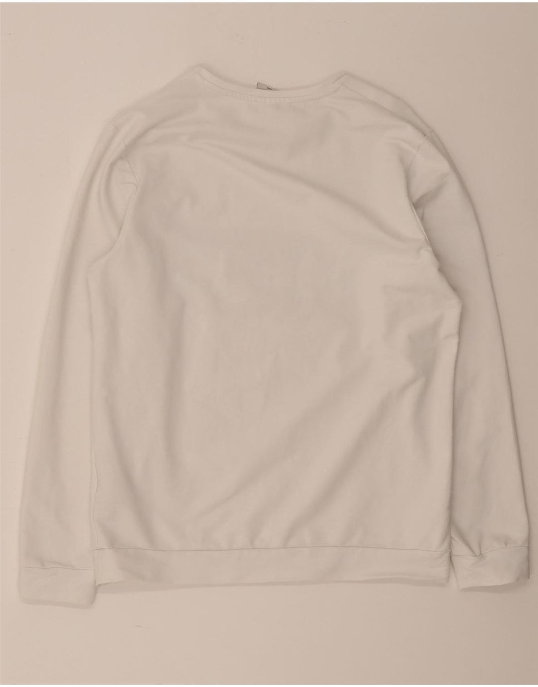 Jack & Jones Herren-Sweatshirt mit Grafik, groß, aus weißer Baumwolle