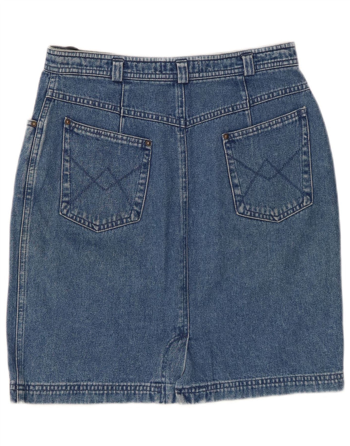 Vintage Damen Jeansrock EU 40 Medium W28 Blaue Baumwolle
