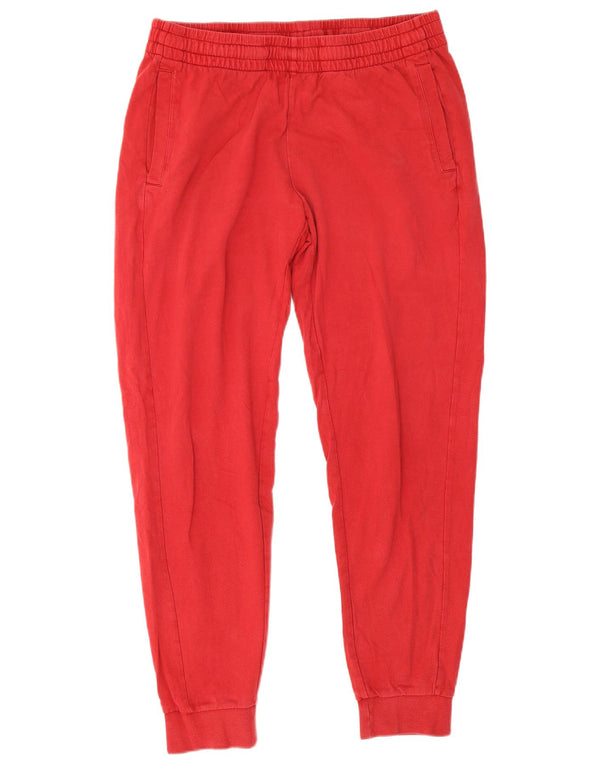 Emporio Armani Herren Grafik-Trainingshose, Jogginghose, XL, rote Baumwolle