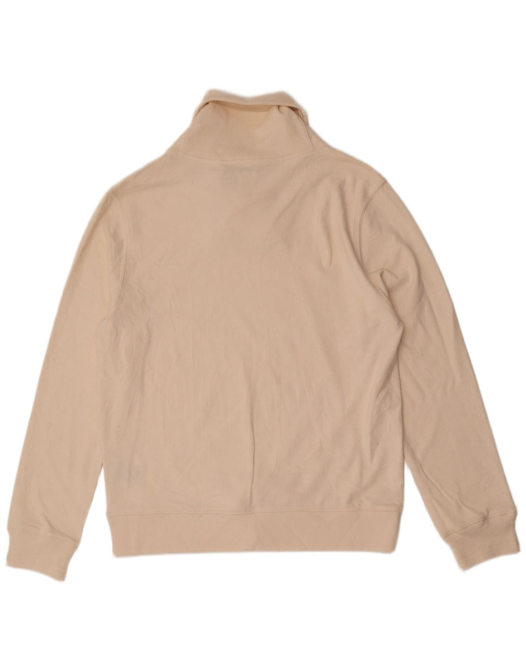Dockers Herren-Sweatshirt-Pullover XL aus cremefarbener Baumwolle
