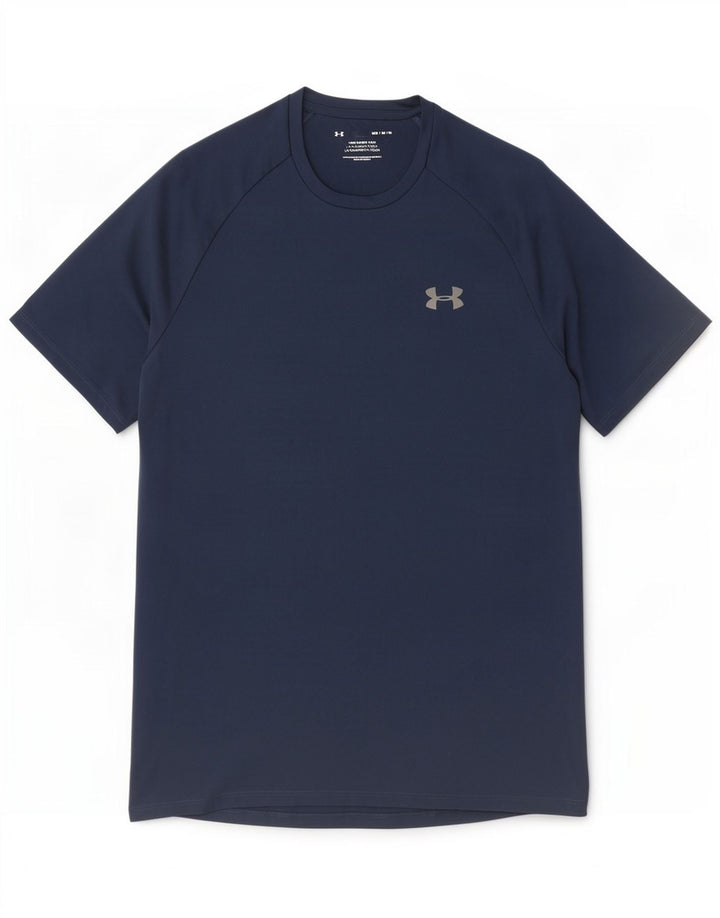 Under Armour Herren T-Shirt Top Medium Marineblau Polyester
