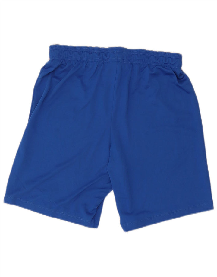 Nike Damen Dri Fit Sport Shorts UK 14 Mittelblaues Polyester