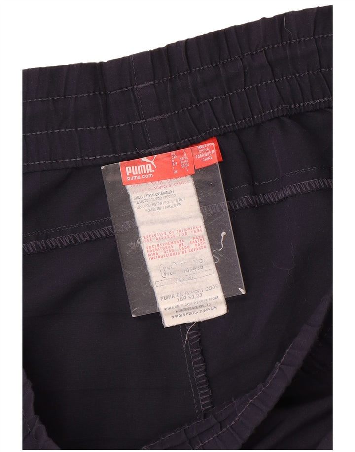 Puma Herren-Sportshorts, groß, marineblau, Farbblock-Polyester