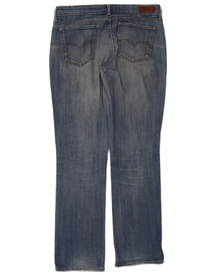 Levi's Damen Straight Jeans US 10 Large W32 L30 Blaue Baumwolle