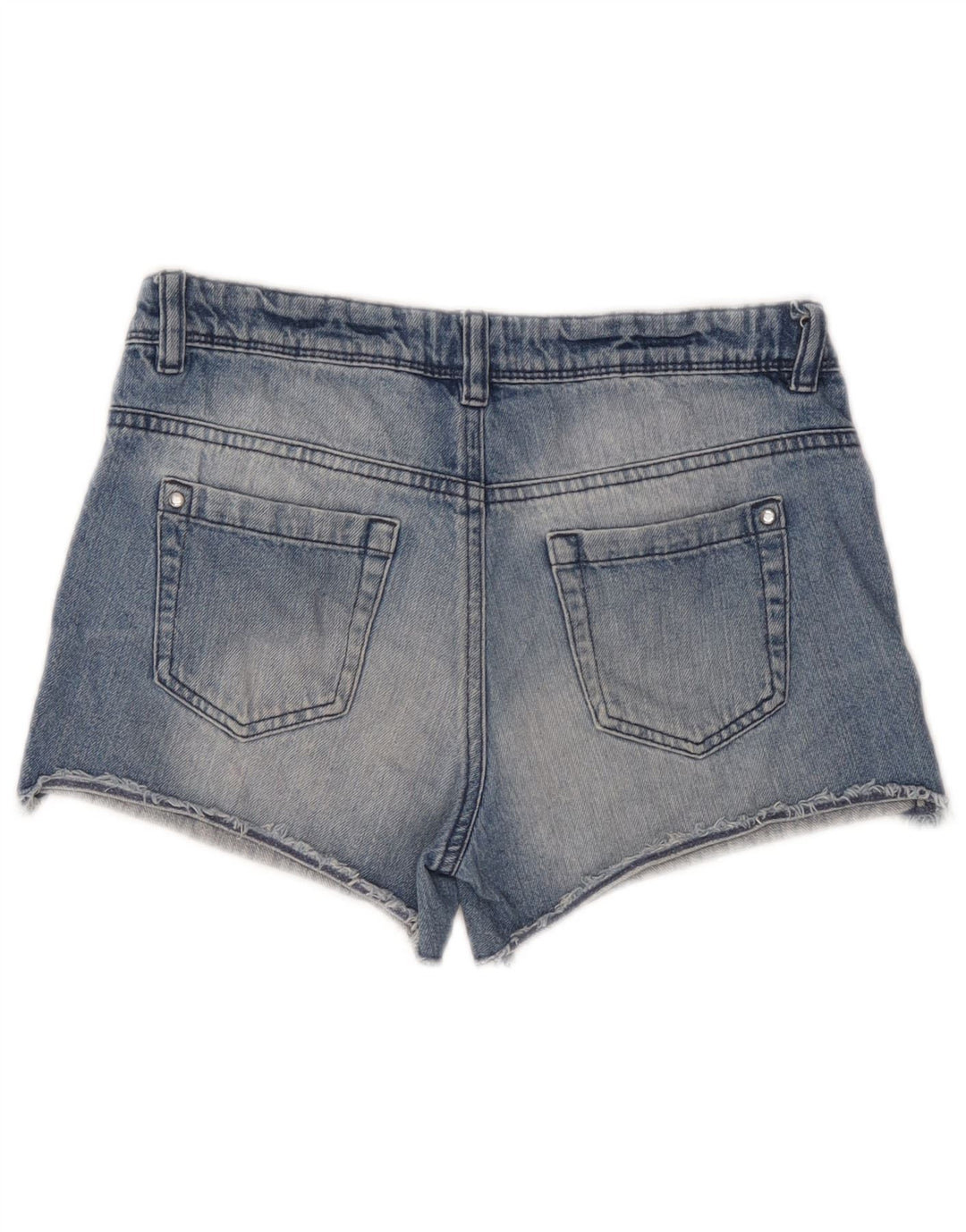 Benetton Damen Jeansshorts W26 Small Blau