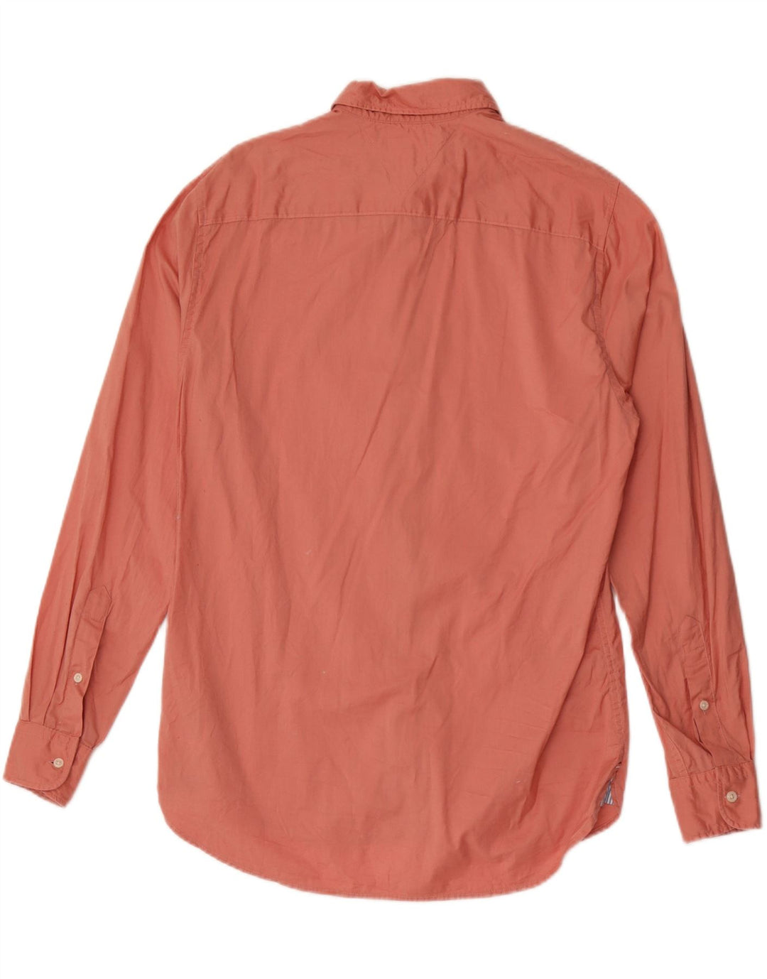 TOMMY HILFIGER Herren-Hemd mit normaler Passform, Mittelrosa aus Baumwolle