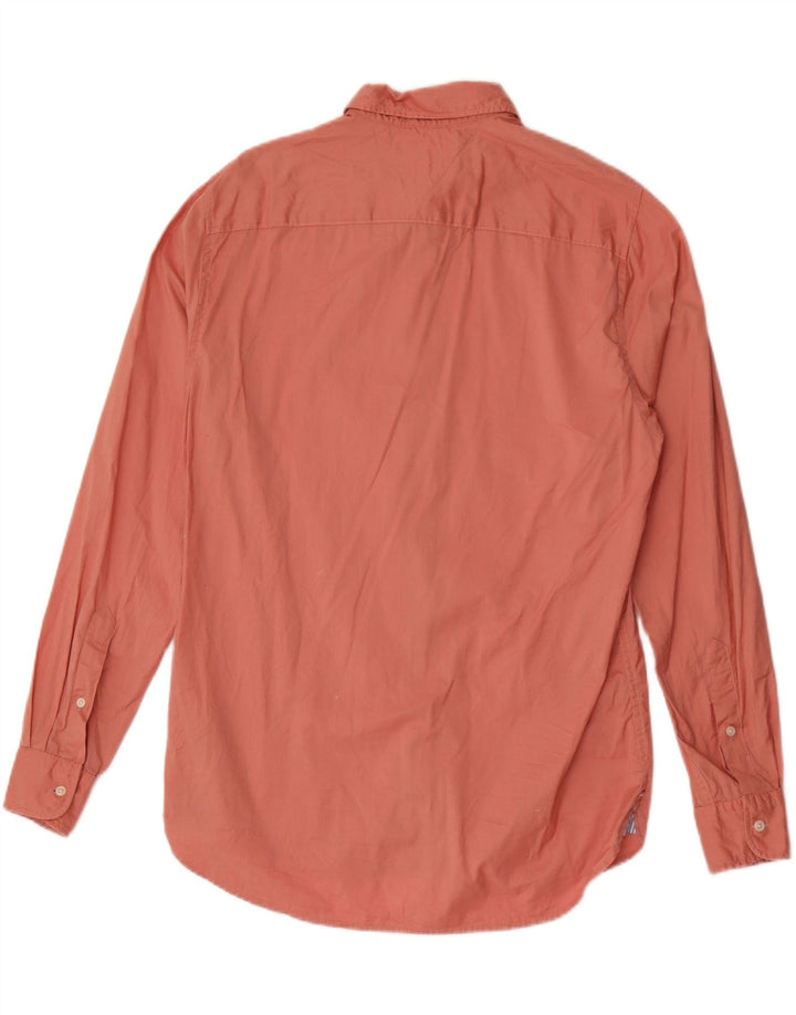 TOMMY HILFIGER Herren-Hemd mit normaler Passform, Mittelrosa aus Baumwolle