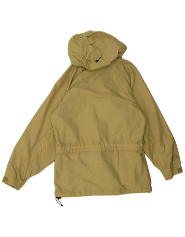 Sprayway Womens Hooded Oversized Rain Jacket UK 10 Small Gelb Polyamid