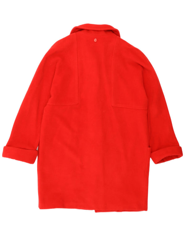 Vintage Damen Dufflecoat UK 14 Groß Rot