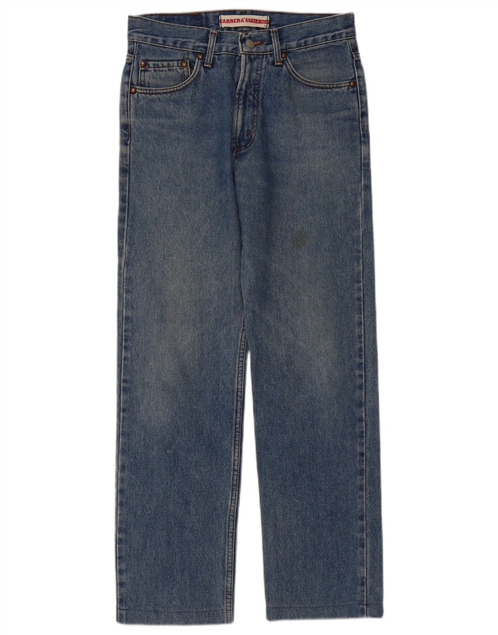 Carrera Herren Straight Jeans W31 L30 Blaue Baumwolle