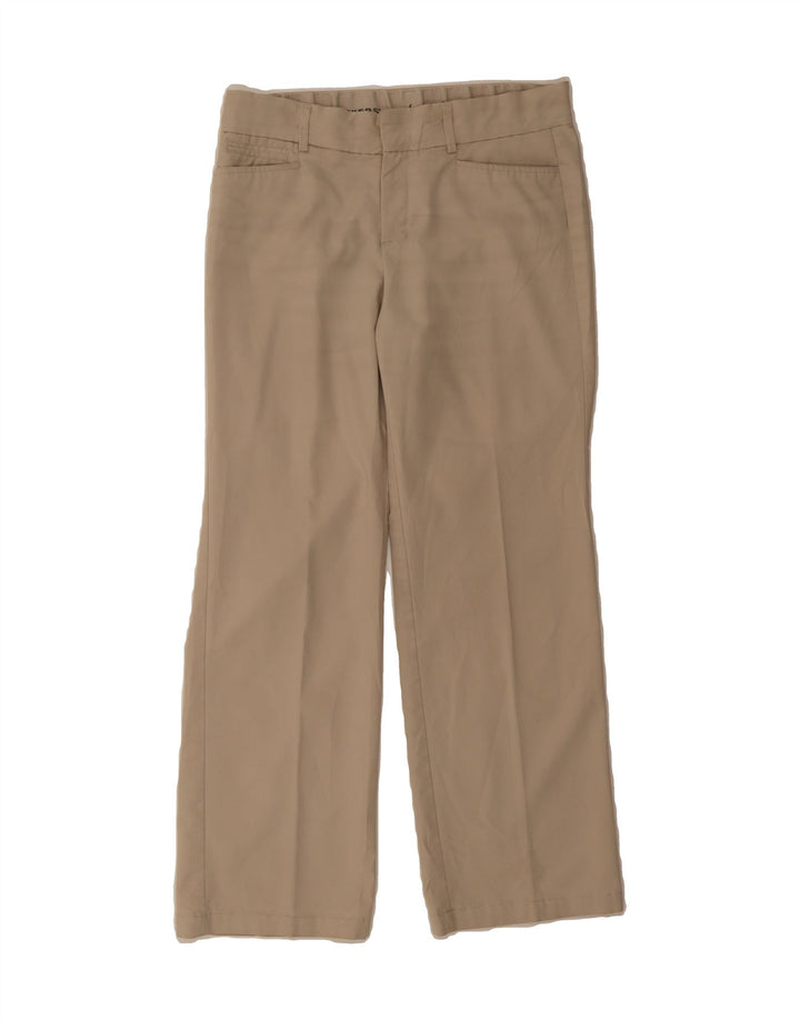 DOCKERS Womens Straight Casual Trousers US 8 Medium W34 L29 Beige Vintage Dockers and Second-Hand Dockers from Messina Hembry 