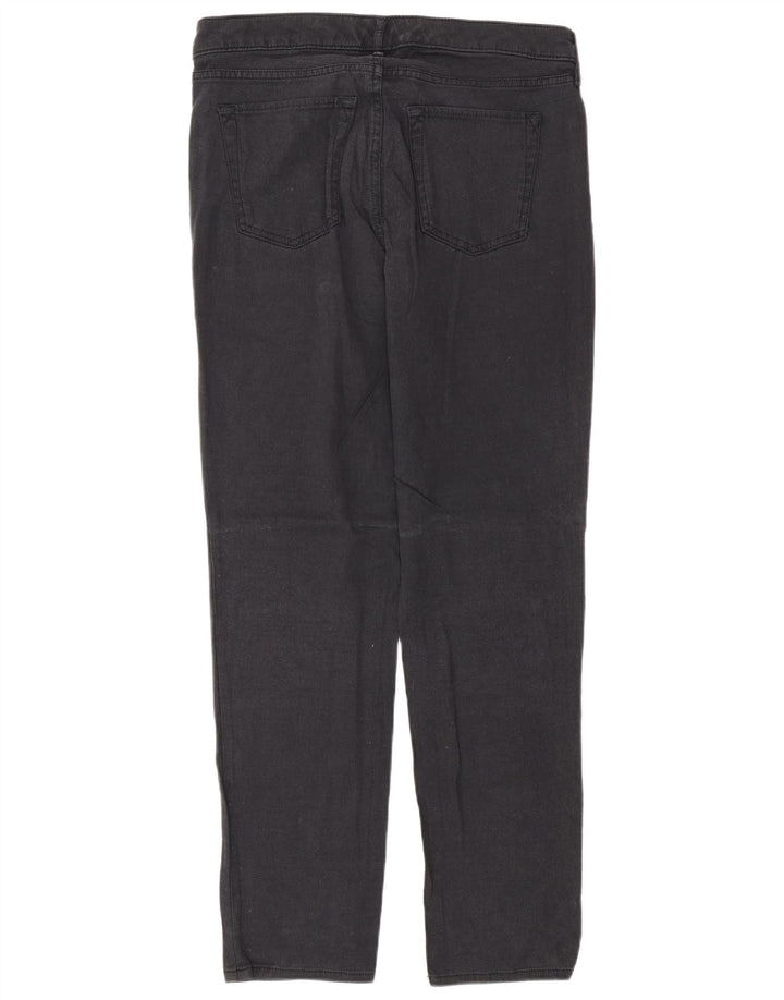 Eddie Bauer Damen leicht kurvige Slim-Jeans US 8 Medium W30 L32 Schwarz