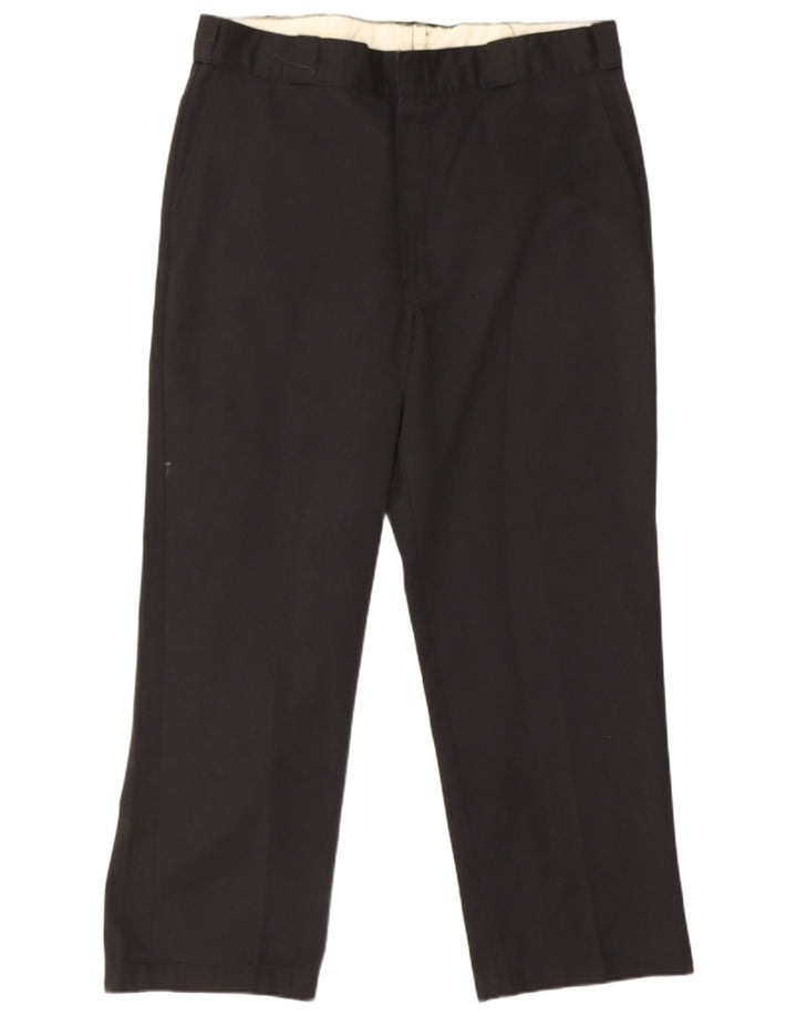Dickies Herren Straight Chino Hose W38 L29 Schwarz Polyester