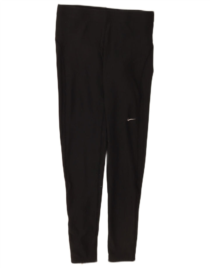 Nike Damen Leggings UK 8/10 Small Schwarz