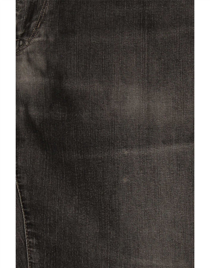 Trussardi Herren Straight Jeans W31 L31 Grau