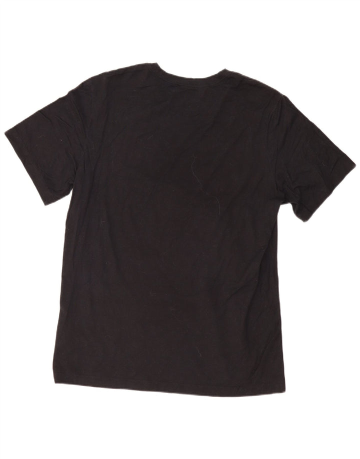 Nike Herren-T-Shirt mit Grafik, groß, aus schwarzer Baumwolle