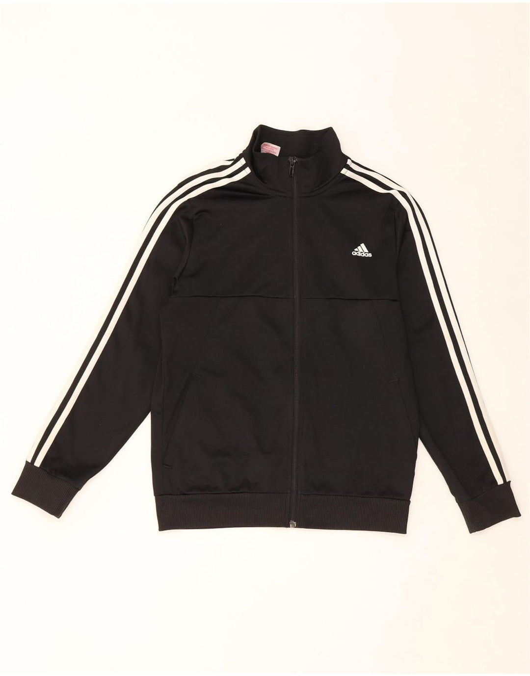 Adidas Jungen Aeroready Trainingsanzug Top Jacke 13-14 Jahre Schwarzes Polyester