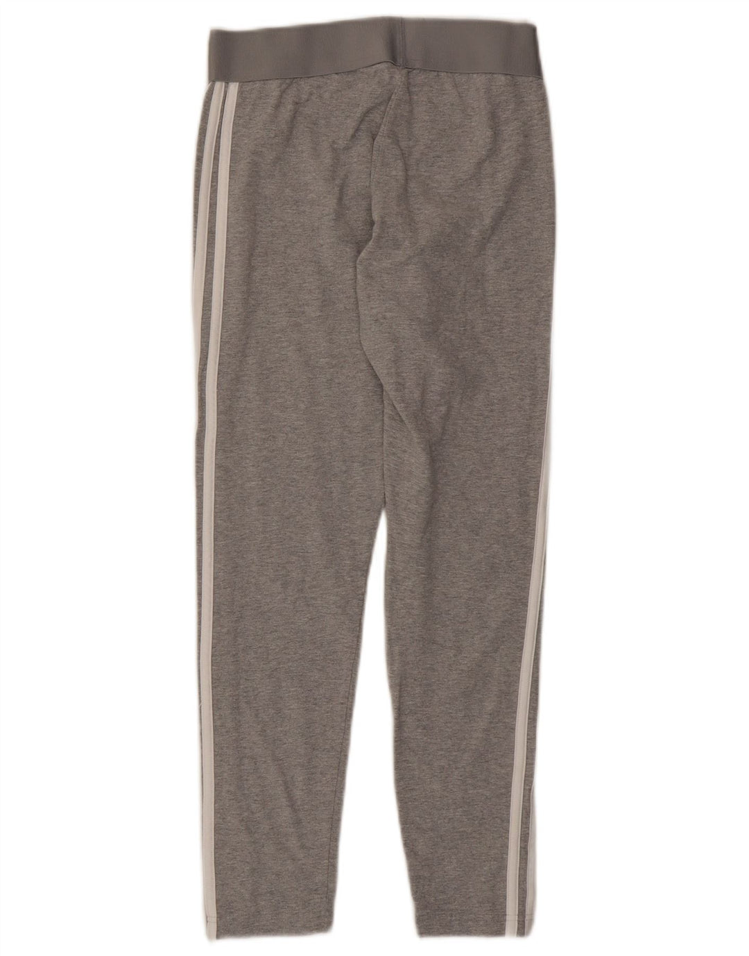 Adidas Damen Leggings UK 12/14 mittelgraue Baumwolle
