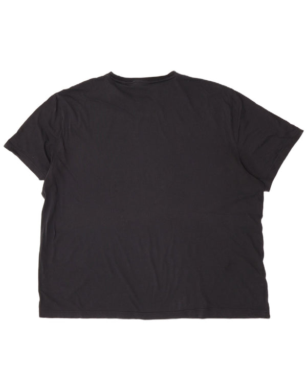 Gant Herren T-Shirt Top 5XL Schwarz