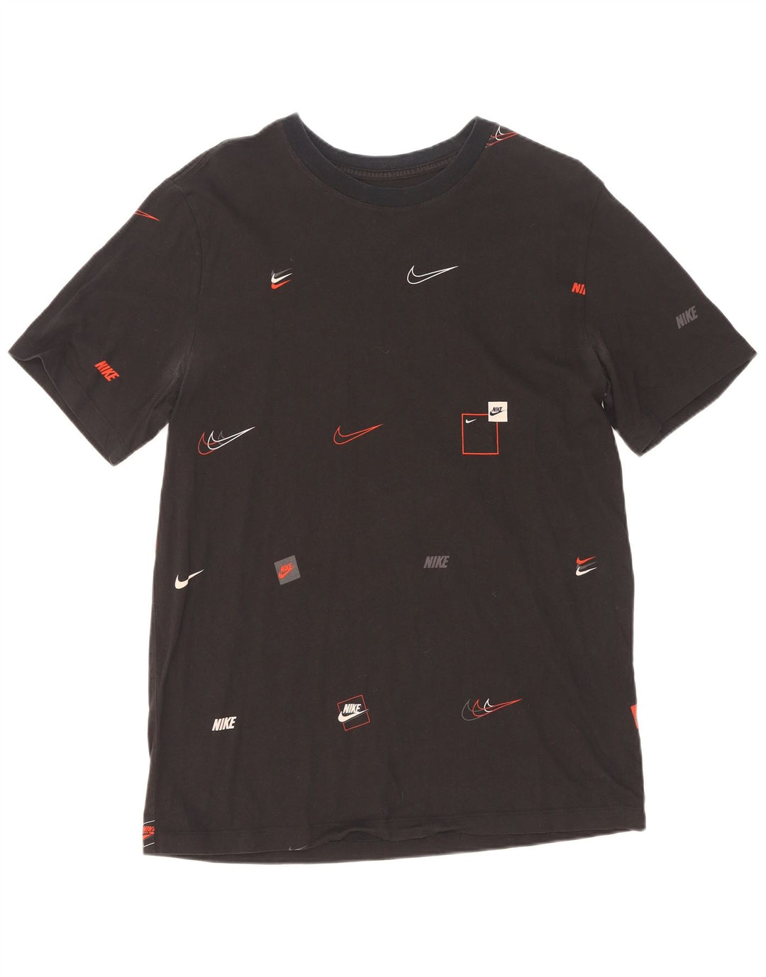 Nike Herren-T-Shirt mit Grafik, groß, aus schwarzer Baumwolle