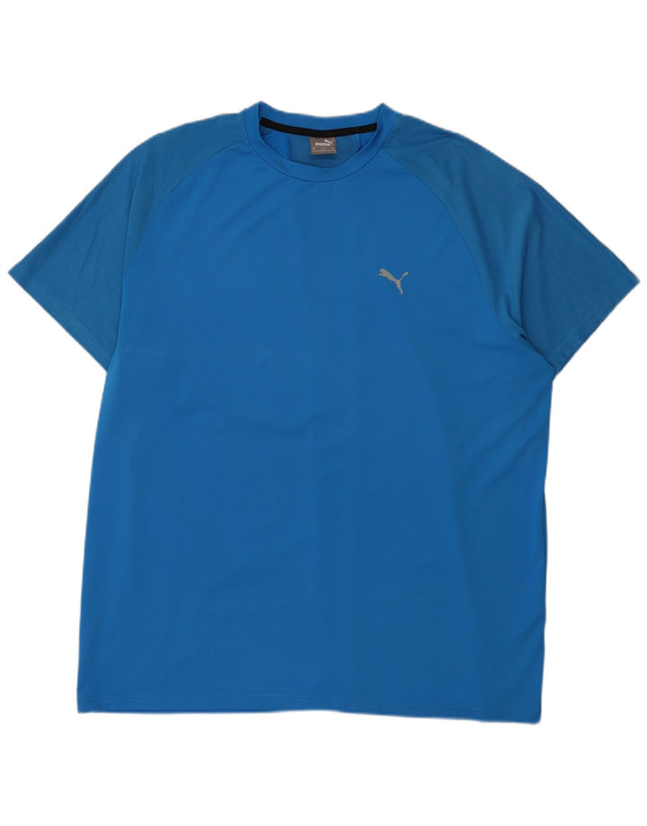 Puma Herren T-Shirt Top 2XL Blau