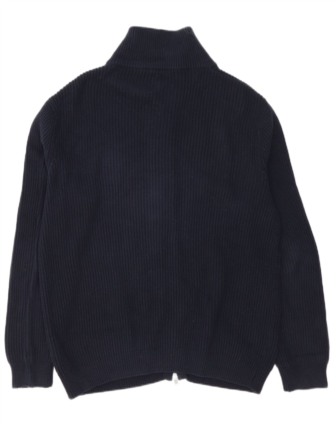 Charles Robertson Herren-Strickjacke mit normaler Passform, Größe L, Marineblau