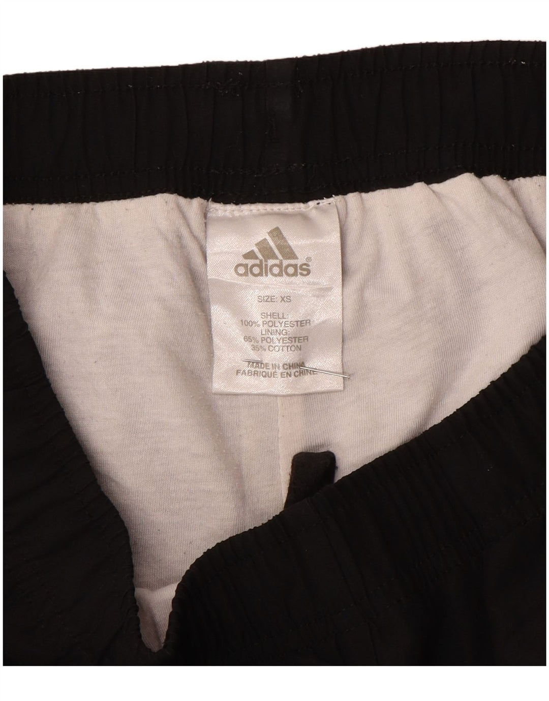 Adidas Herren Trainingshose XS Schwarz Polyester