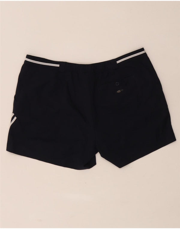 Adidas Damen Climalite Chino Shorts UK 16 Large W34 Marineblau Polyester