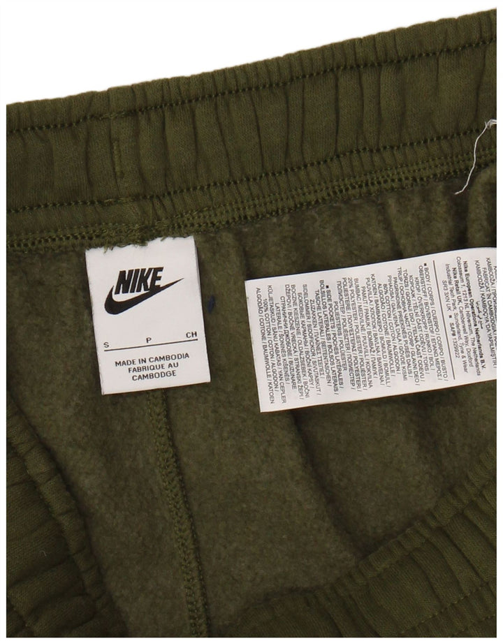 NIKE Herren-Sportshorts, Größe S, Khaki, Baumwolle