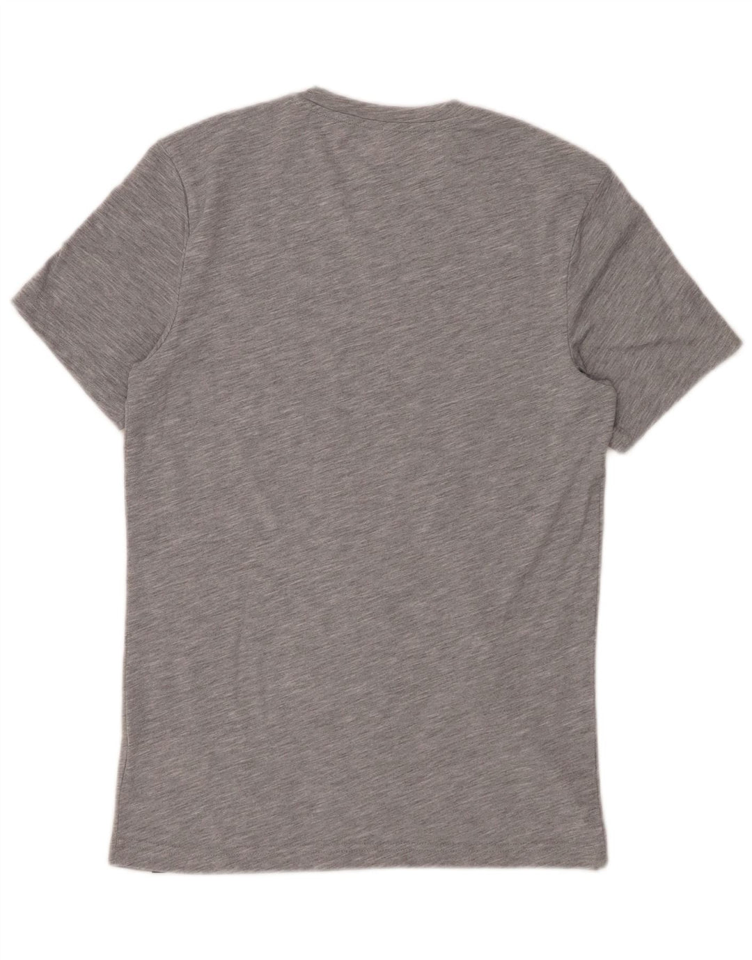 REEBOK Herren-T-Shirt mit Grafik, klein, grau gesprenkeltes Polyester