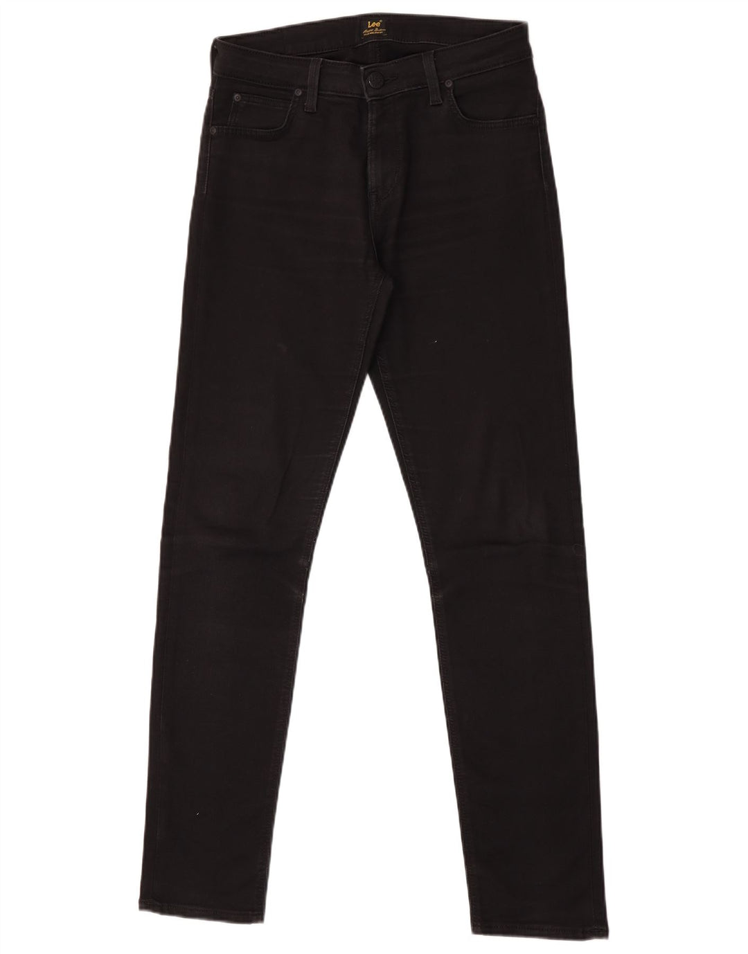 Lee Damen Elly Slim Jeans W29 L33 Schwarze Baumwolle