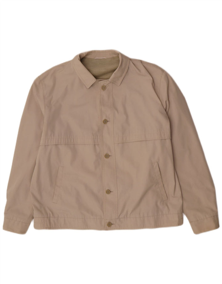 Joba Herren Bomberjacke UK 40 Large Beige Polyester