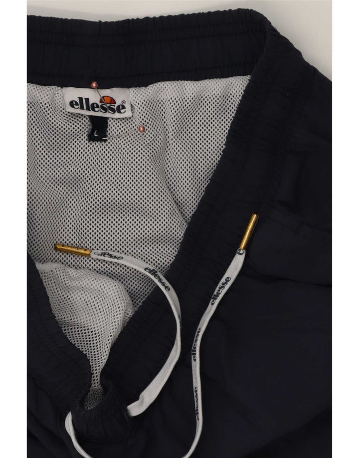 Ellesse Herren-Sportshorts, groß, marineblaues Polyester