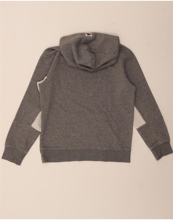 Jordan Jungen-Kapuzenpullover mit Grafik, 12–13 Jahre, Größe L, Grau, Farbblock