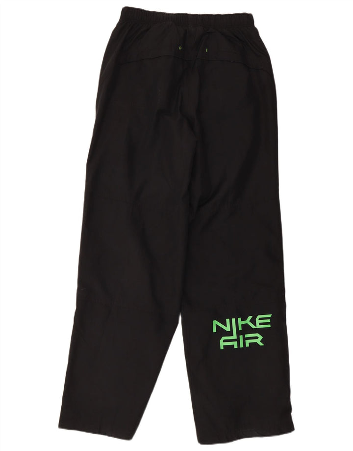 Nike Mädchen-Trainingshose mit Grafik, 12–13 Jahre, Größe L, aus schwarzem Polyester