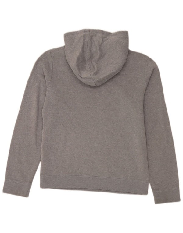 Under Armour Boys Cold Gear Hoodie Jumper 13-14 Years XL Grey Colourblock