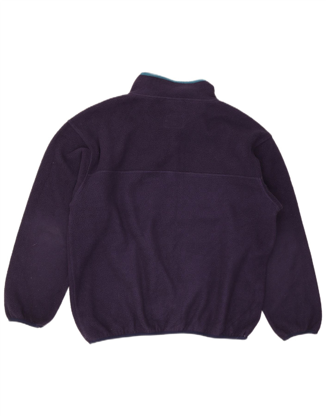 Murphy & Nye Herren-Fleecepullover mit Knopfkragen, 2XL, Marineblau