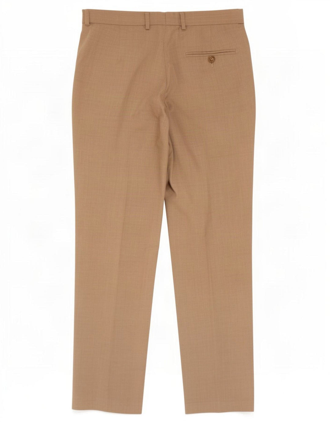 Marks & Spencer Herren-Anzughose in normaler Passform, W32, L31, Beige, Polyester