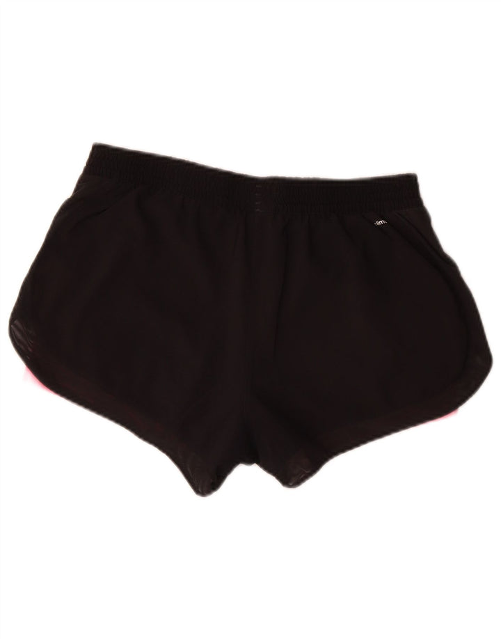 Adidas Damen Climalite Sport Shorts UK 12/14 Medium Schwarz Polyester