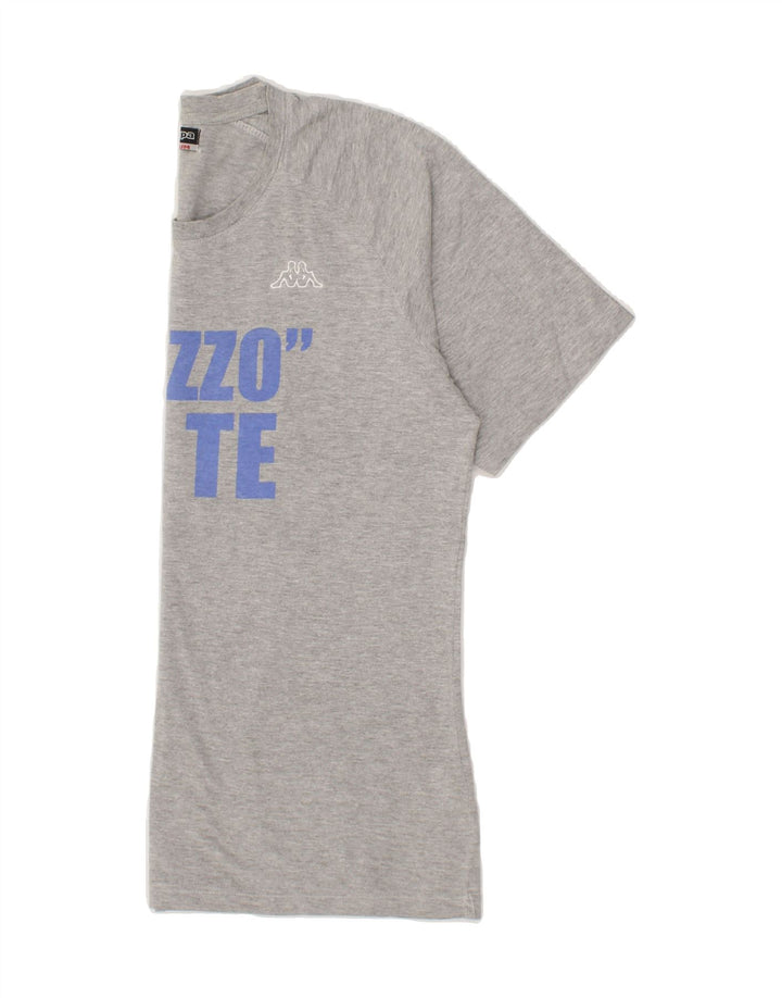 KAPPA Mens Graphic T-Shirt Top Medium Grey Cotton Vintage Kappa and Second-Hand Kappa from Messina Hembry 