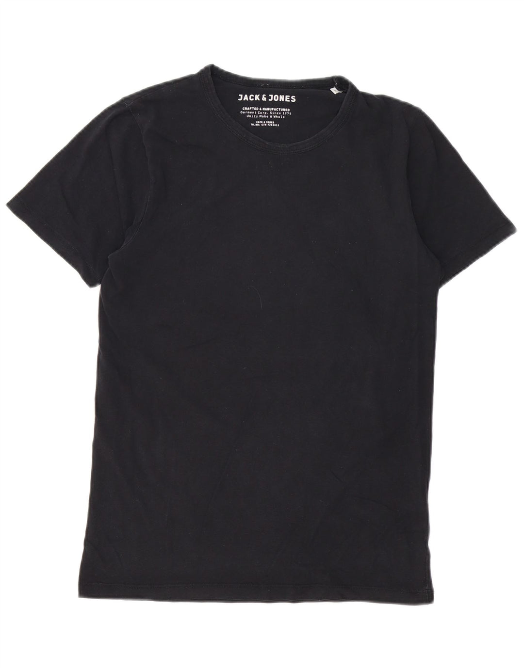 Jack & Jones Herren T-Shirt Top Medium Schwarz