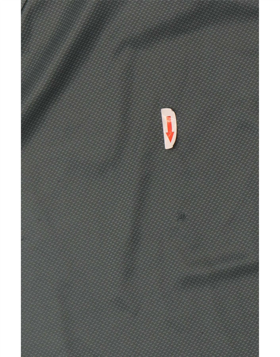 Nike Herren-T-Shirt-Oberteil aus mittelgrünem Colourblock-Polyester